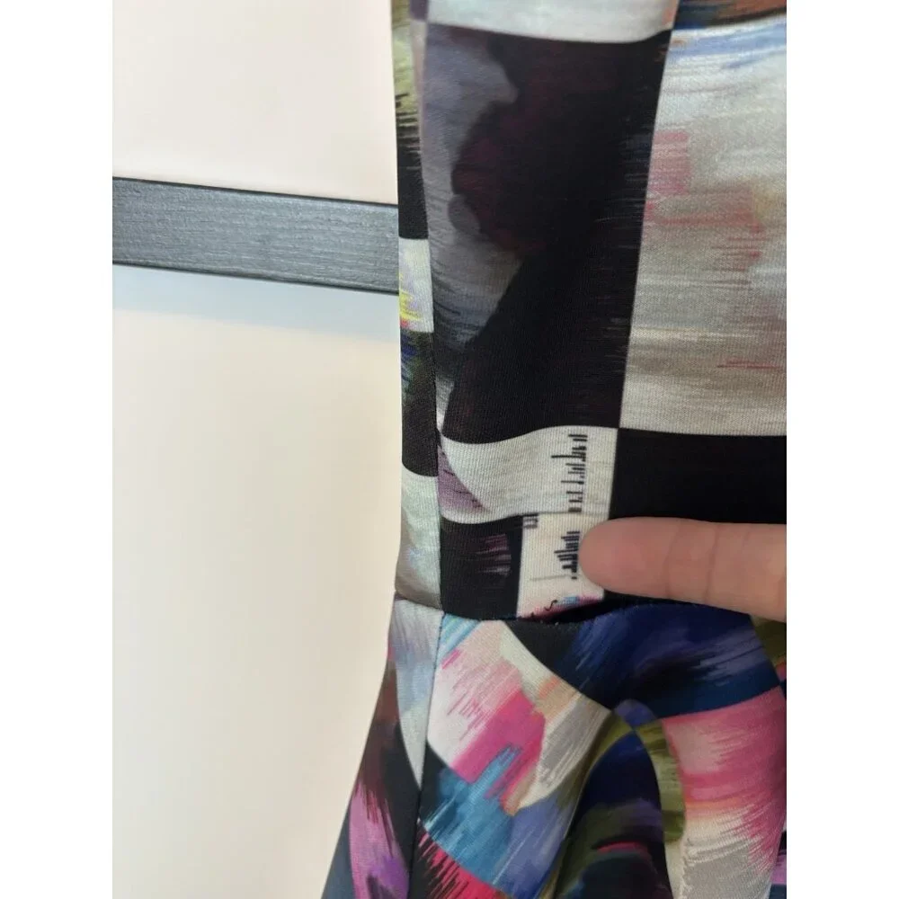 Milly Minis GIRLS dress Size 8 Years Abstract Print Multicolor Party‎